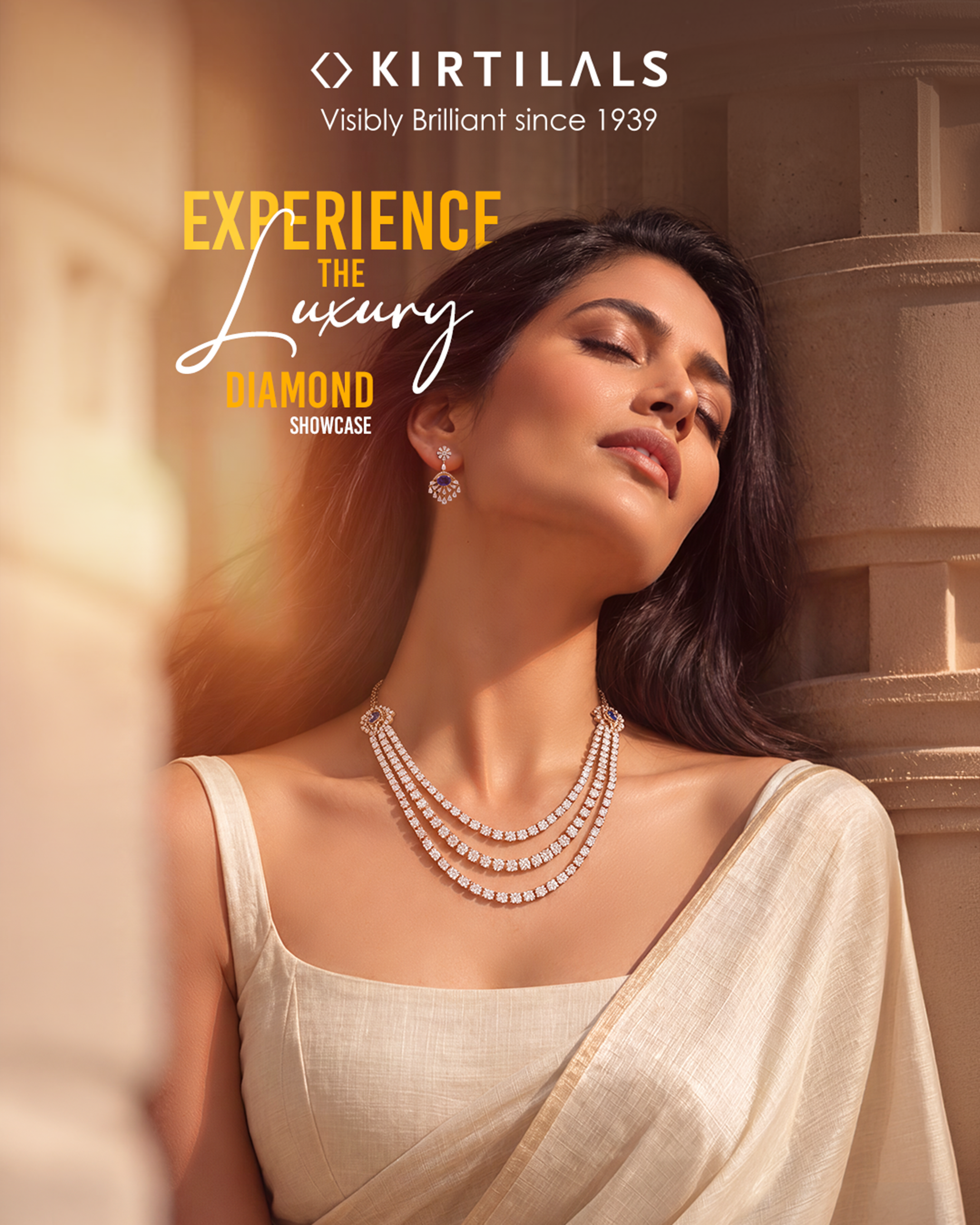 Elegant diamond jewellery